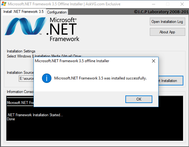 Dot net framework 3.5 offline installer